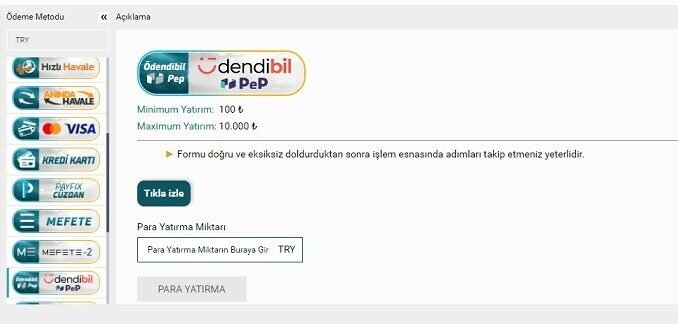 İstanbulBahis Payfix ile Para Çekme