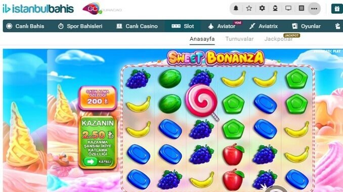 İstanbulBahis Sweet Bonanza Oyunu